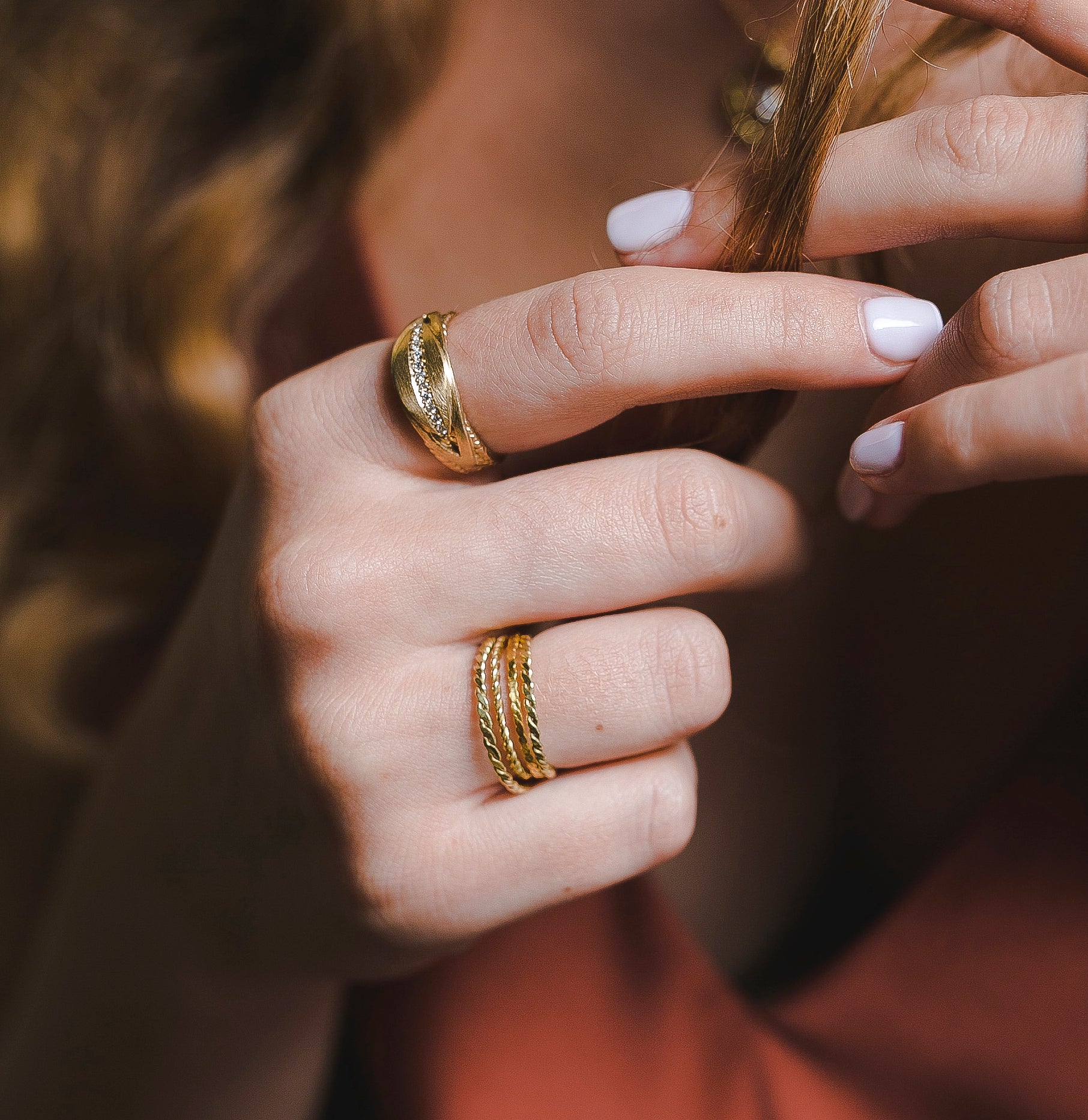 PRY シュウトTwist Triangle Ring 13号『新品』 XYZ twisted ring | Chandally Jewelry